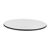 Regency Regency 48 in. Round Laminate Double Sided Table Top- Ash Grey or White TTRD48AGWH